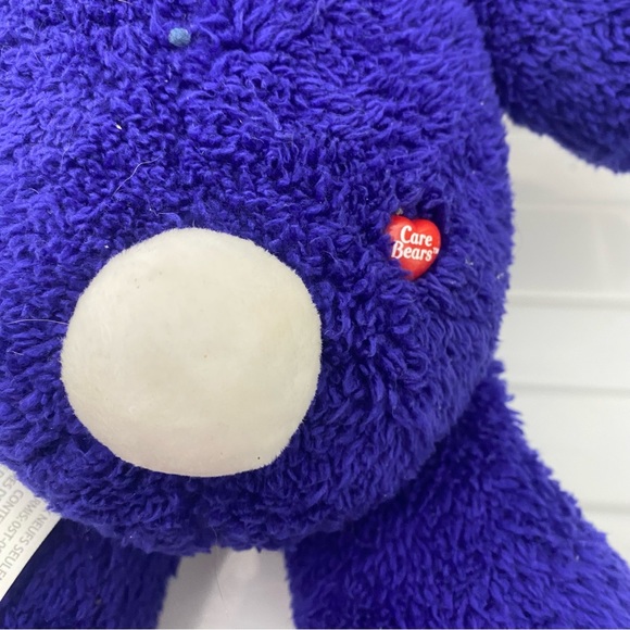 Care Bears Just Play Harmony 15” Easter Purple Plush Bunny Ears Hood - Picture 8 of 9